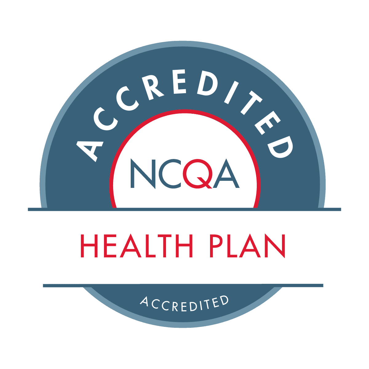 NCQA Accredited Health Plan.